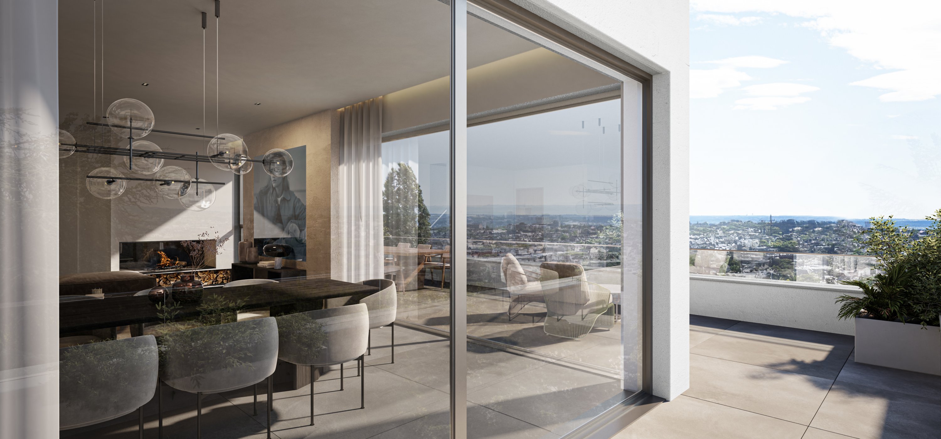 Fassade Penthouse