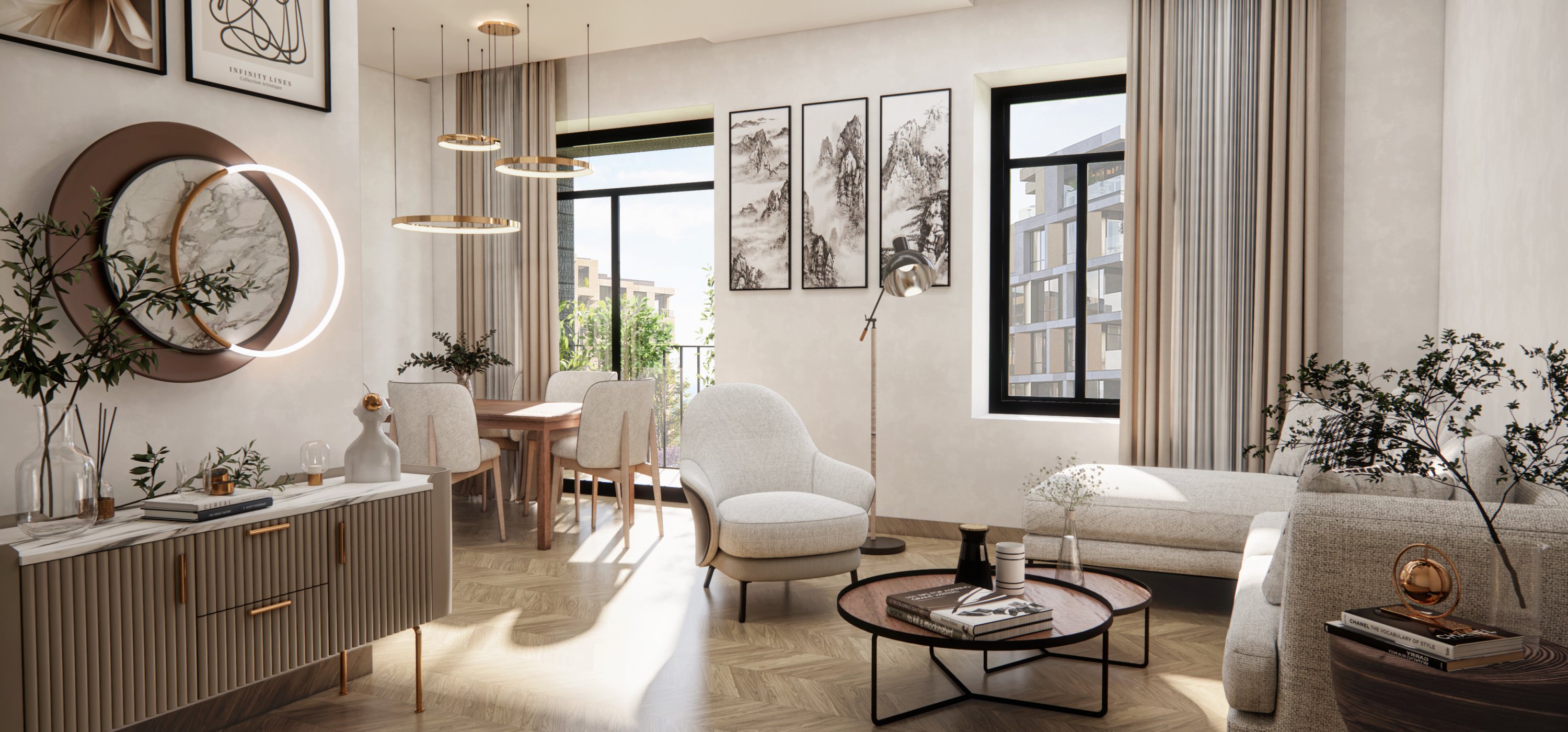 Wohnen 3-Zimmer-Wohnung